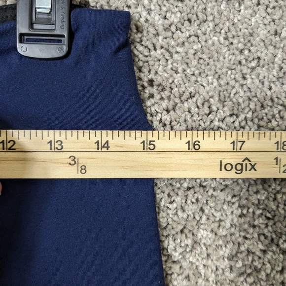 Ododos Leggings Navy Blue Size Medium - Picture 7 of 8